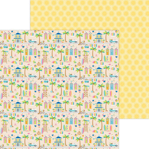 Doodlebug Summer Fun Paper Pack 12"X12"