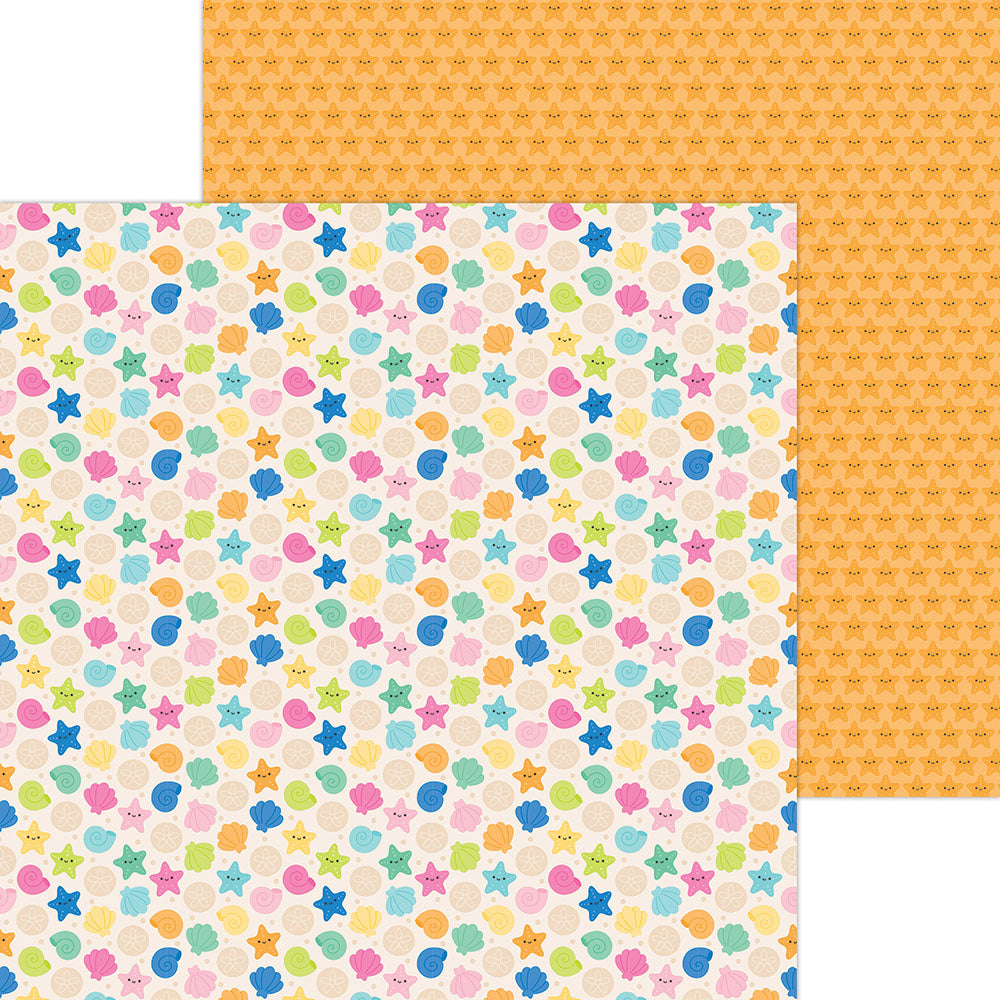 Doodlebug Summer Fun Paper Pack 12"X12"