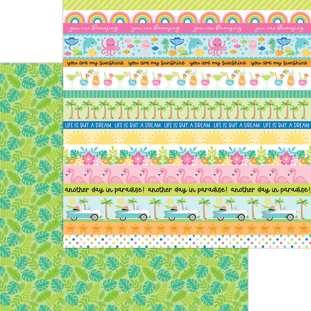 Doodlebug Summer Fun Paper Pack 12"X12"