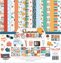Echo Park Summer Break Collection Kit 12"X12"