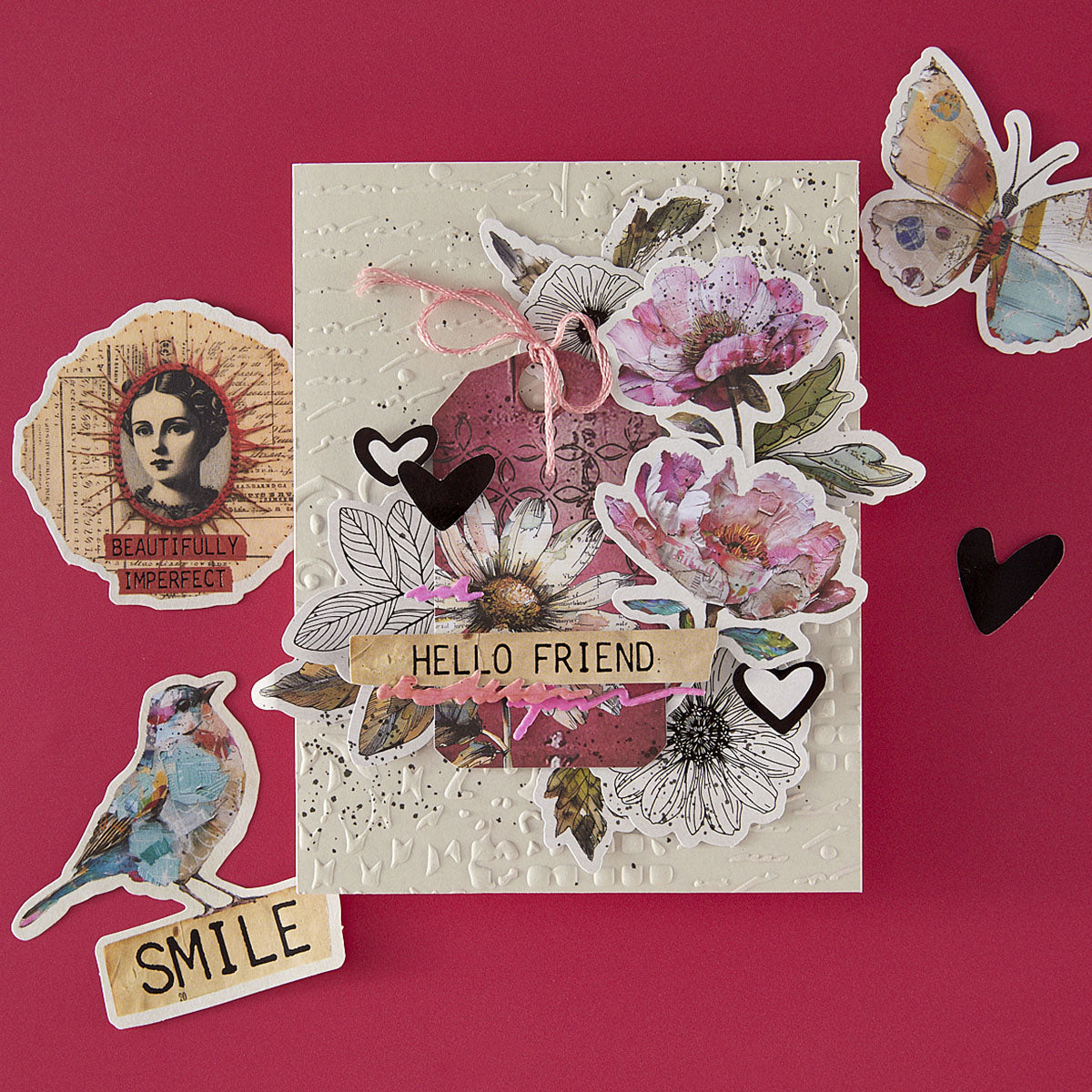 Spellbinders Beautifully Imperfect Die Cut Shapes (110 pc)