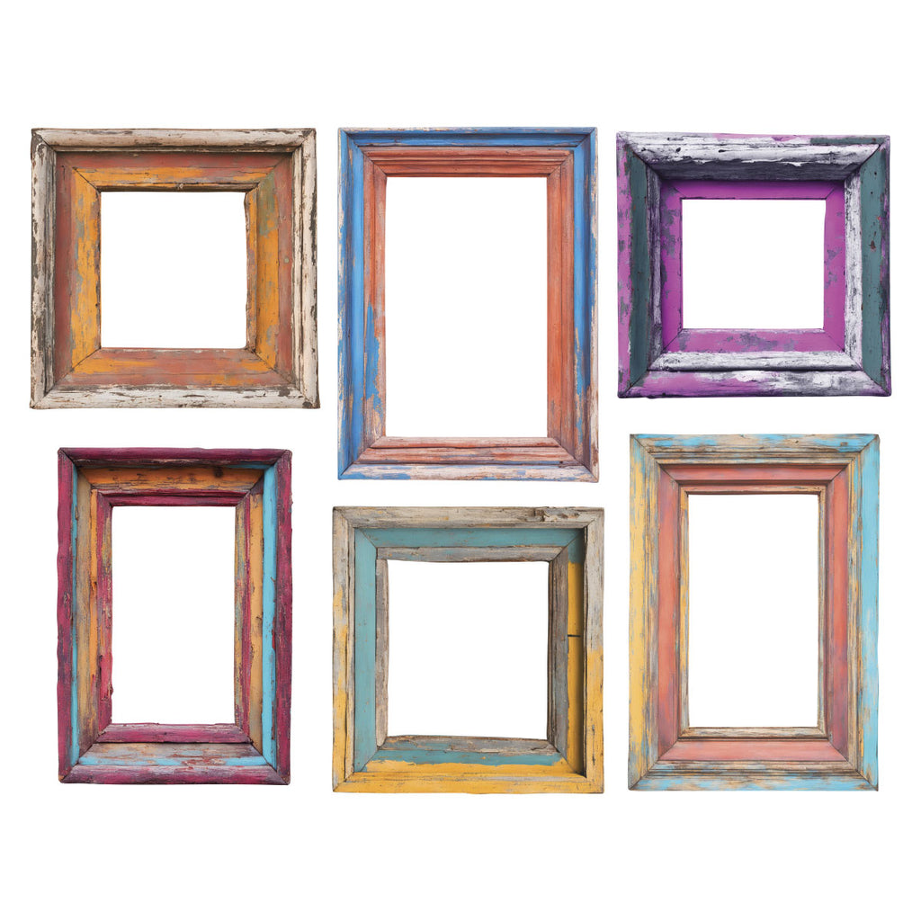 Spellbinders Beautifully Imperfect Chipboard Frames (6 pc)