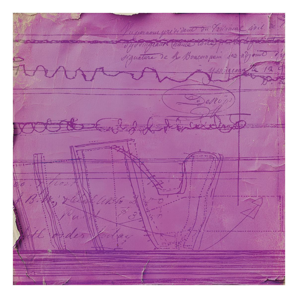 Spellbinders Beautifully Imperfect 6x6 Printed Paper