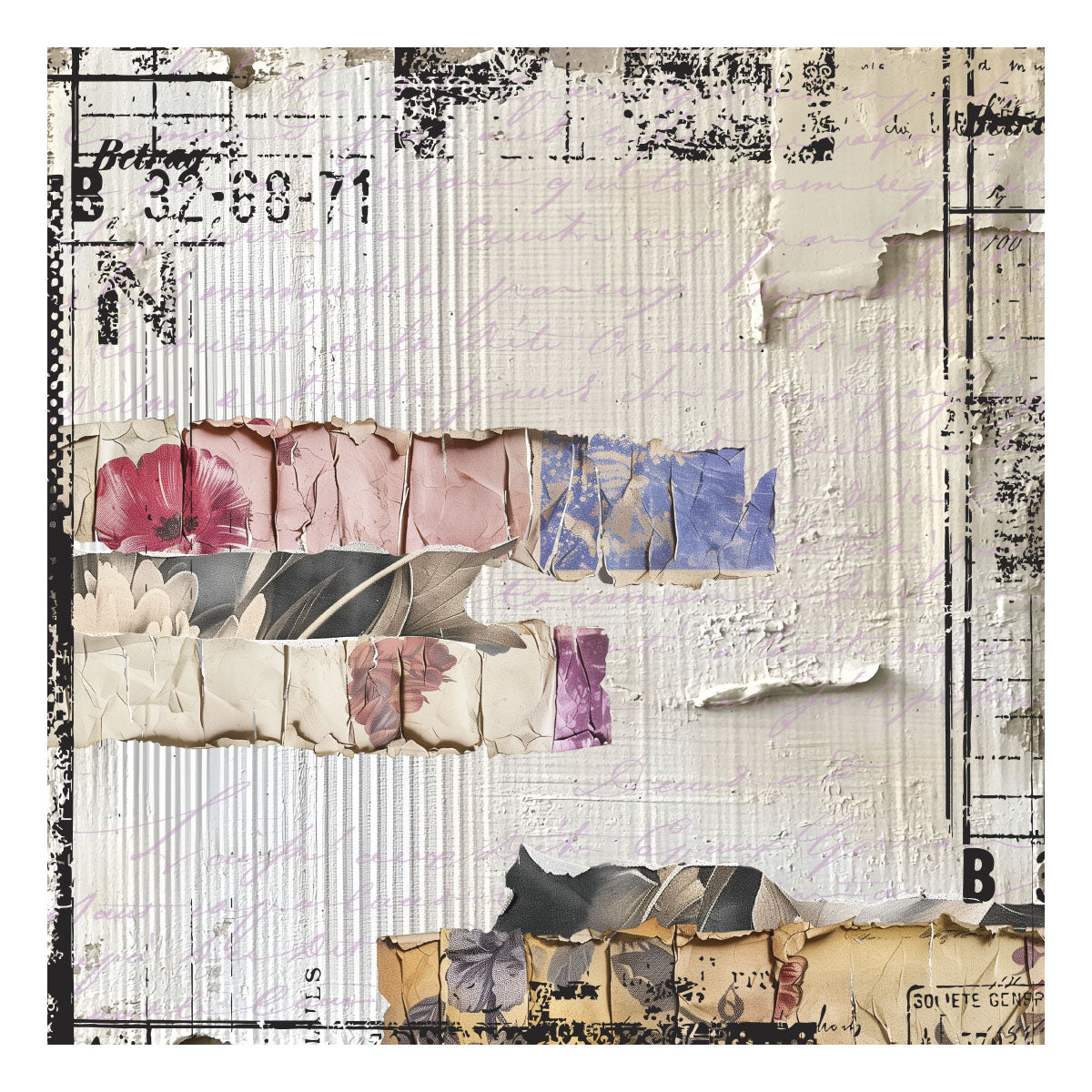 Spellbinders Beautifully Imperfect 6x6 Printed Paper