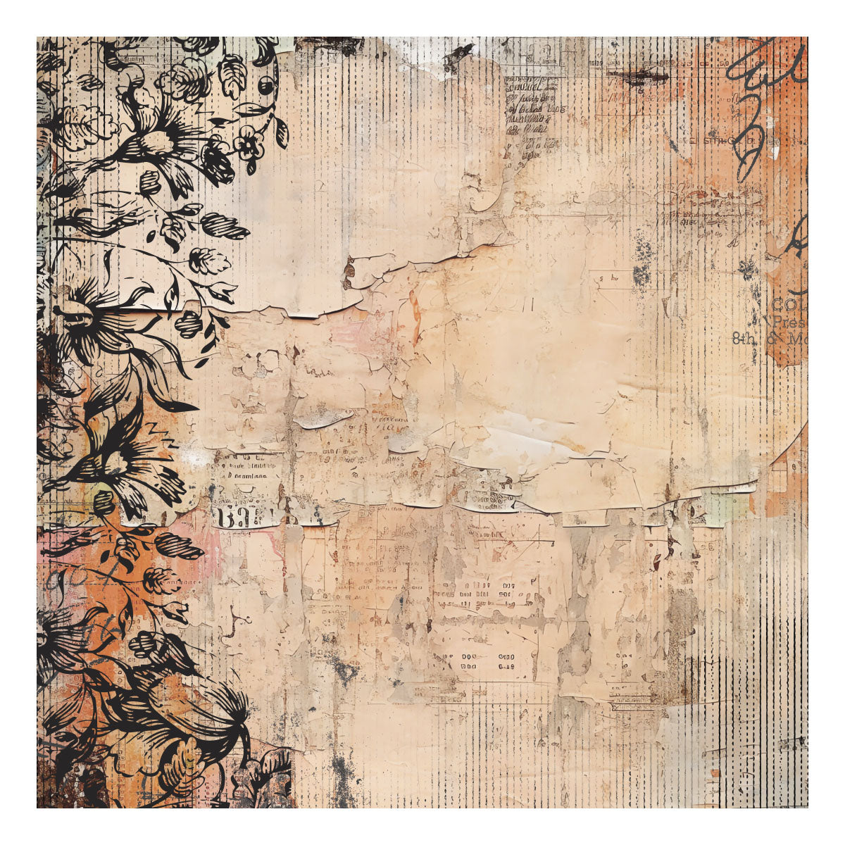 Spellbinders Beautifully Imperfect 6x6 Printed Paper