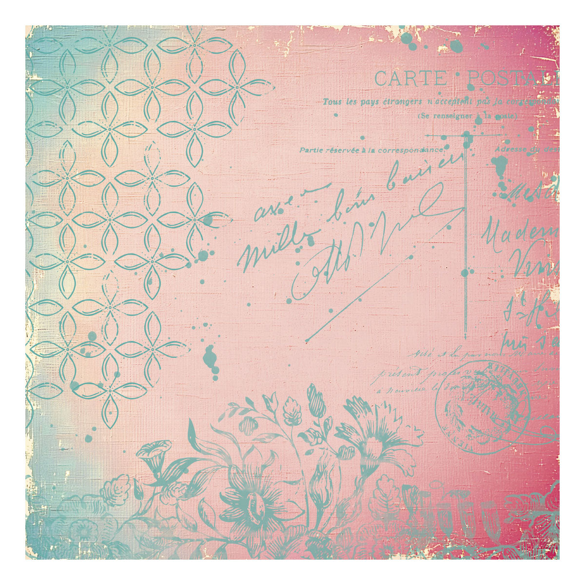 Spellbinders Beautifully Imperfect 6x6 Printed Paper