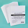 A2 Top Fold Card Bases - 25 pack