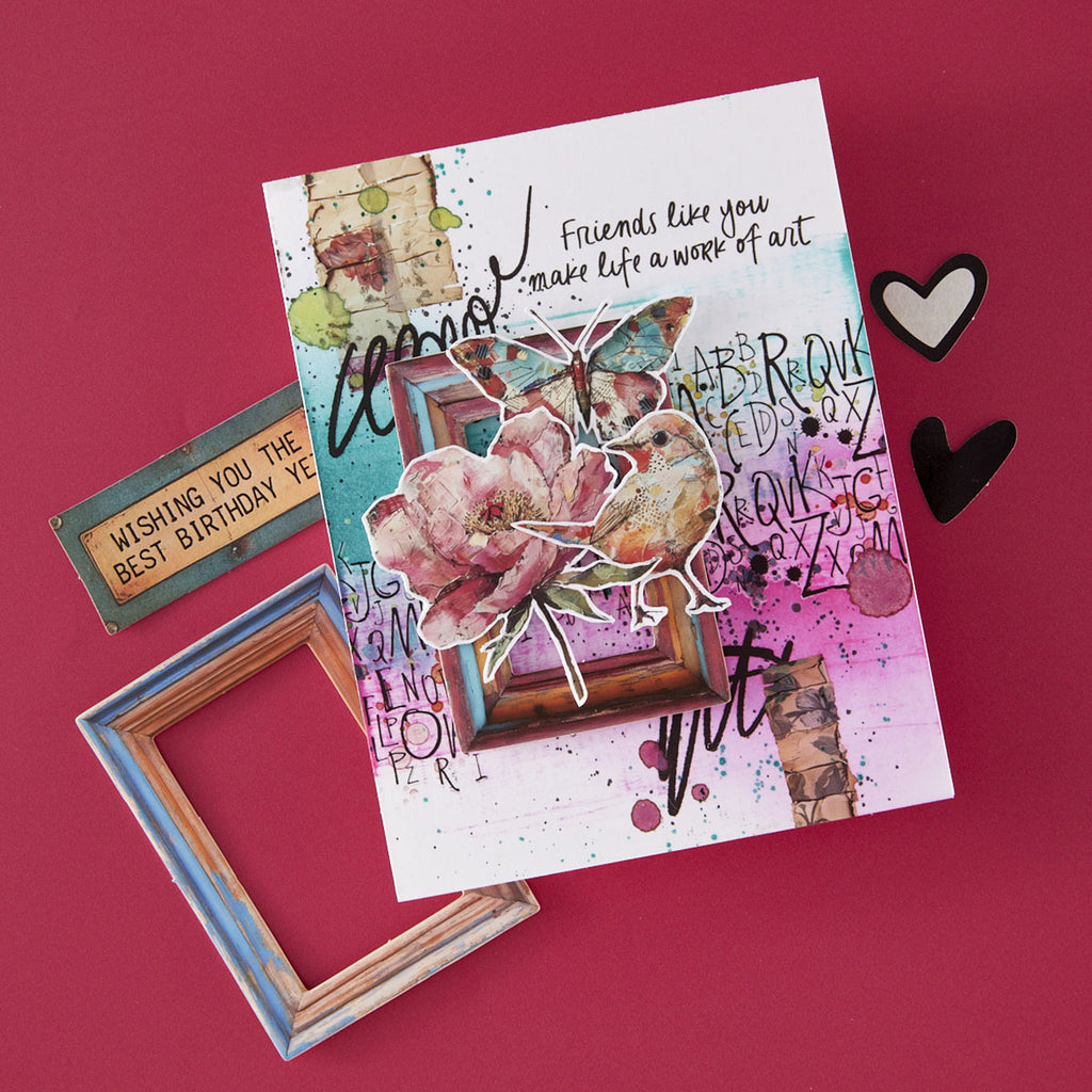 Spellbinders Beautifully Imperfect Rub-Ons