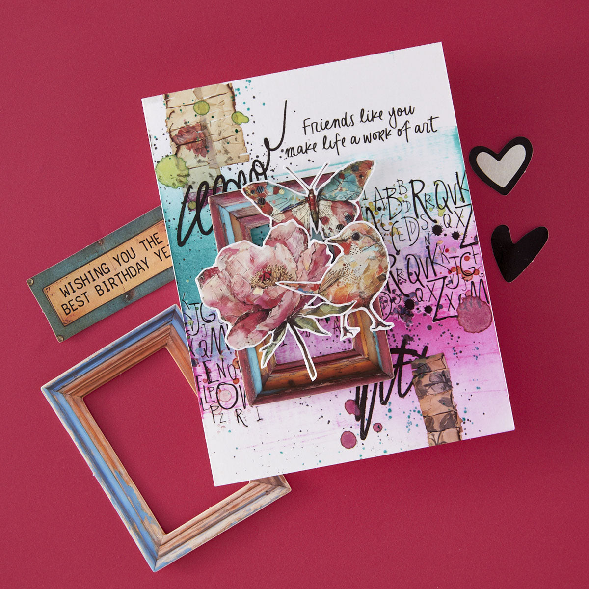 Spellbinders Beautifully Imperfect Rub-Ons