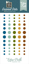 Special Delivery Baby Boy Enamel Dots