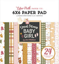 Special Delivery Baby Girl Double-Sided Paper Pad