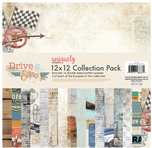 Uniquely Creative Drive & Fly Collection Pack 12 x 12