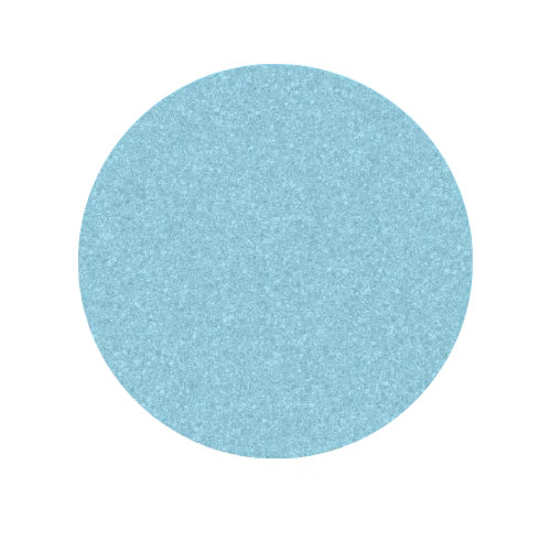 Solid light blue circle on a white background