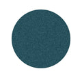 Solid teal circle on a white background