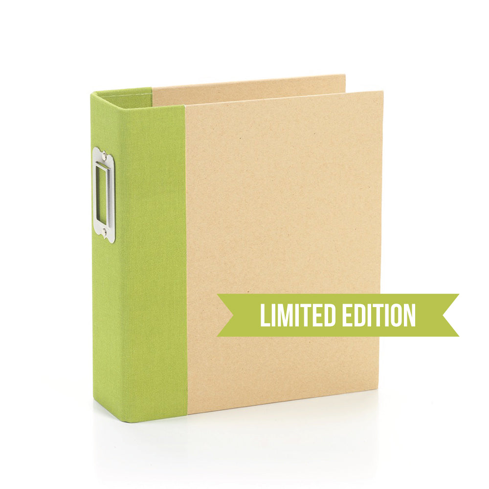 Sn@p! Binder 6"x8" - Lime