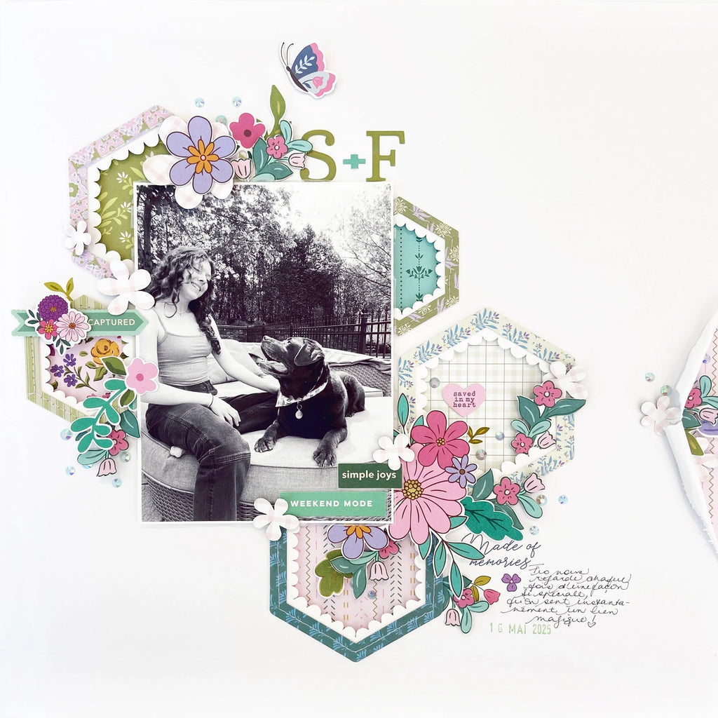 Pinkfresh Studio Lovely Lane Chipboard Stickers