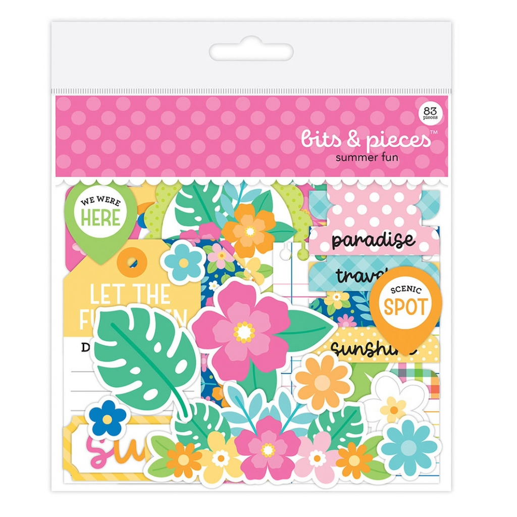 Doodlebug Summer Fun Bits & Pieces Die-Cuts