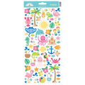 Doodlebug Summer Fun Cardstock Stickers-Icons