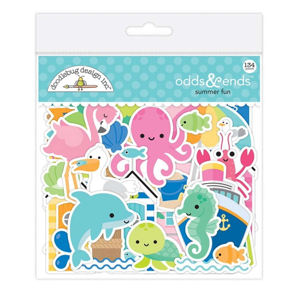 Doodlebug Summer Fun Odds & Ends Die-Cuts