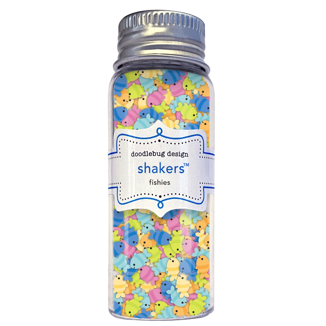 Doodlebug Summer Fun Shakers-Fishies