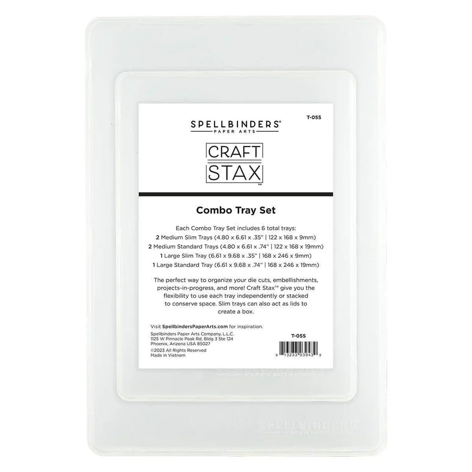 Craft Stax Combo Tray Set