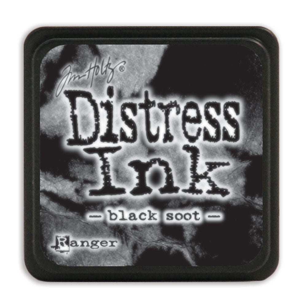 Tim Holtz Distress Mini Ink Pad – Black Soot