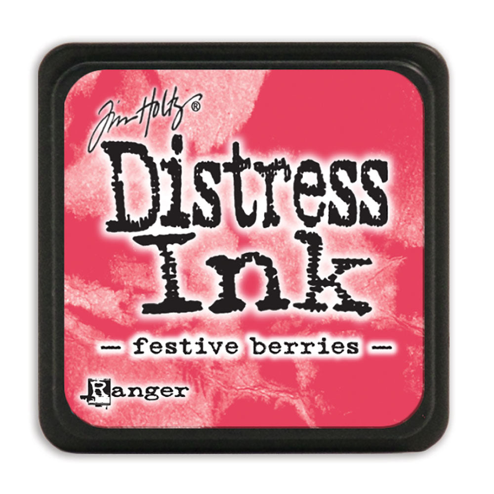 Tim Holtz Distress Mini Ink Pad – Festive Berries