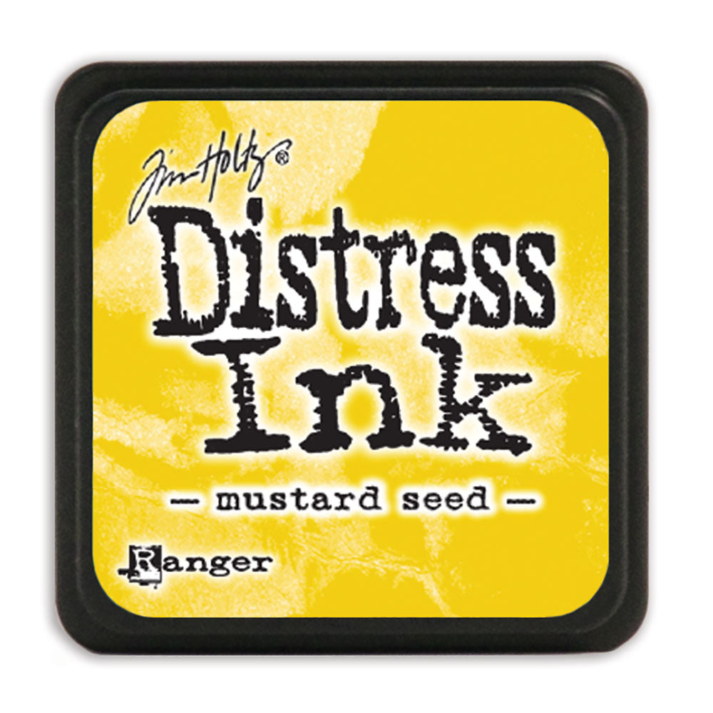 Tim Holtz Distress Mini Ink Pad – Mustard Seed