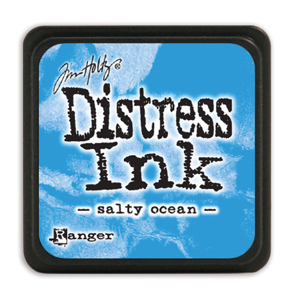 Tim Holtz Distress Mini Ink Pad – Salty Ocean