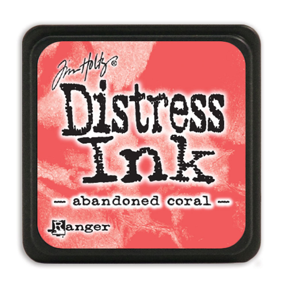 Tim Holtz Distress Mini Ink Pad – Abandoned Coral