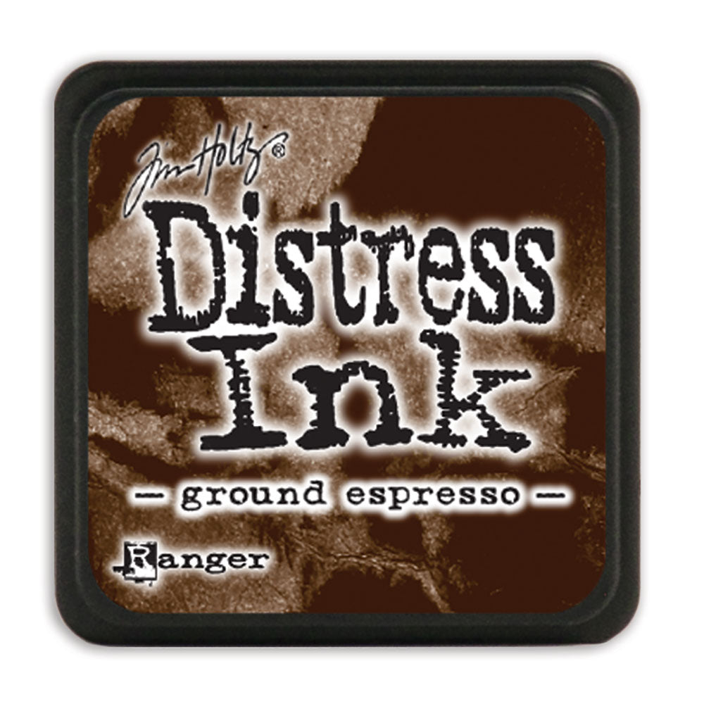 Distress Mini Ink Pad – Ground Espresso