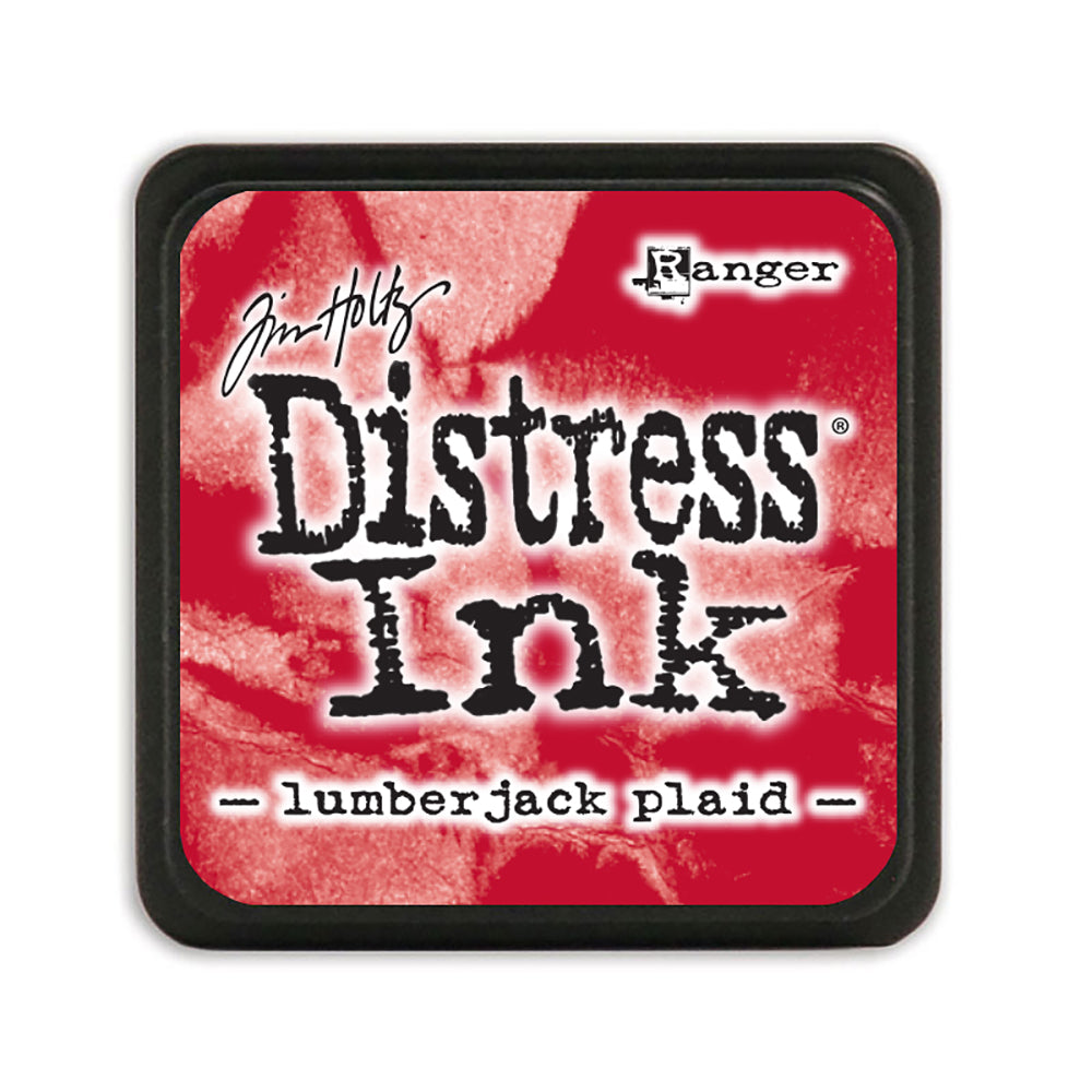 Tim Holtz Distress Mini Ink Pad – Lumberjack Plaid