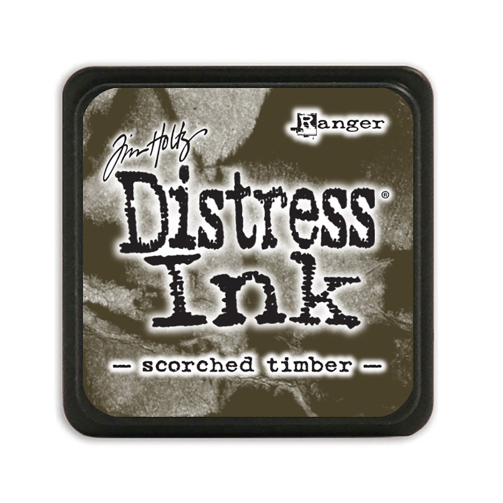 Tim Holtz Distress Mini Ink Pad – Scorched Timber