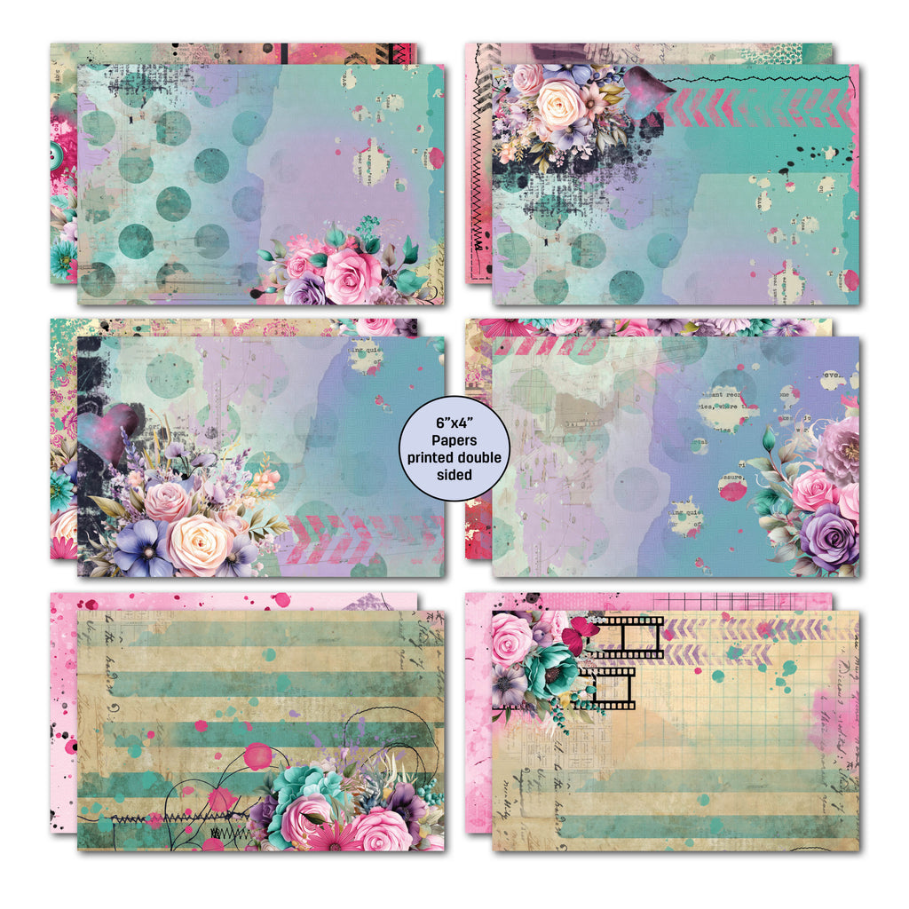 3Quarter Designs Teenage Dream Collection 6"x4" Card Pack