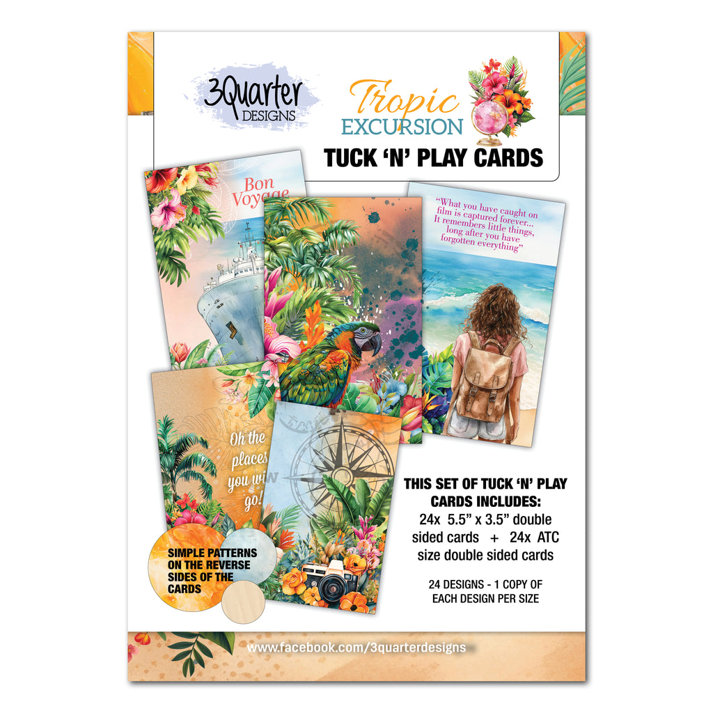 Tropic Excursion Tuck & Play Cards
