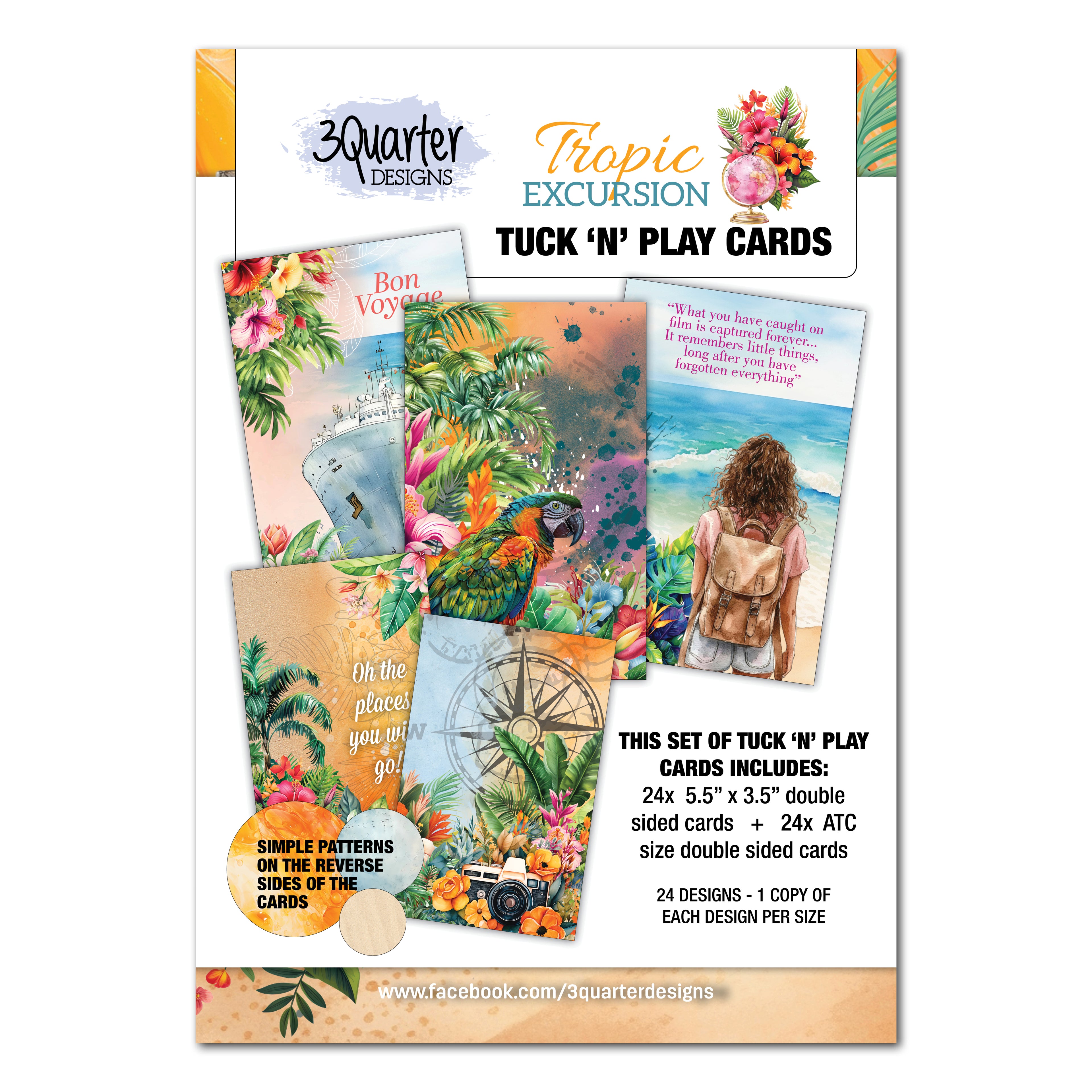 Tropic Excursion Tuck & Play Cards