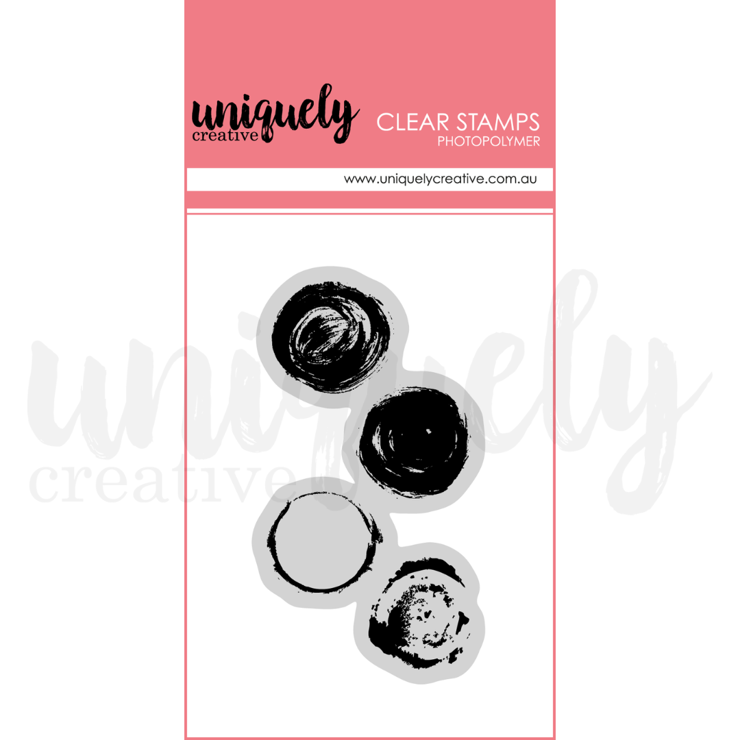 Uniquely Creative Dressed in Daydreams Photopolymer Stamp - Circular Vibes
