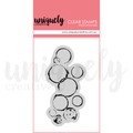 Uniquely Creative Dressed in Daydreams Photopolymer Stamp - Chaotic Round