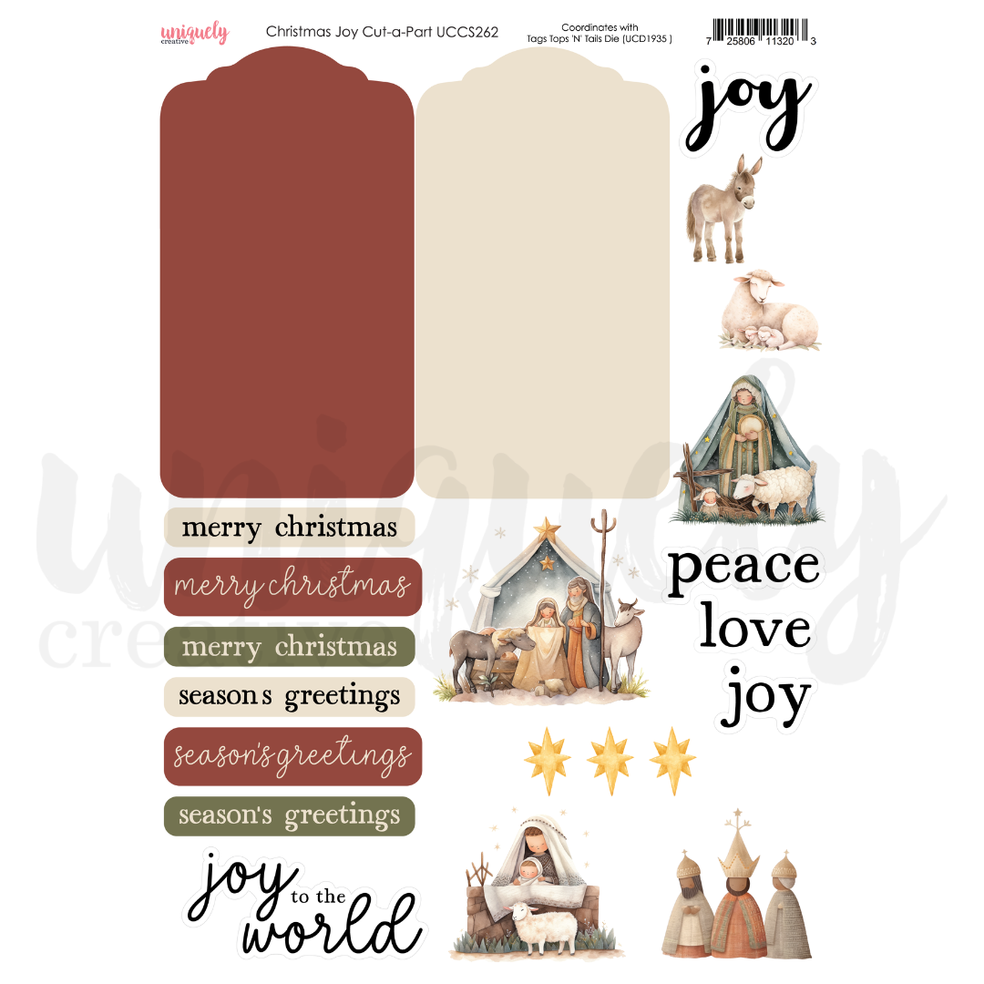 Christmas Joy Cut-a-Part