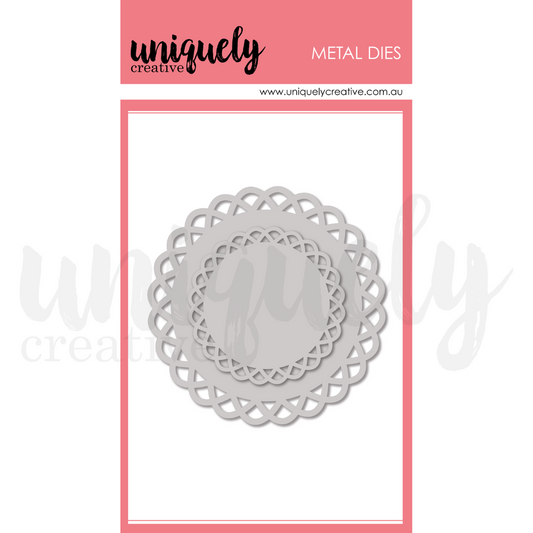 Uniquely Creative  - Lace Edge Circle Die