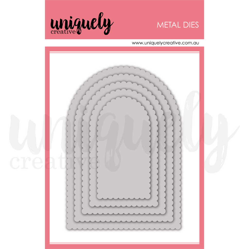 Uniquely Creative Scalloped Arches Die