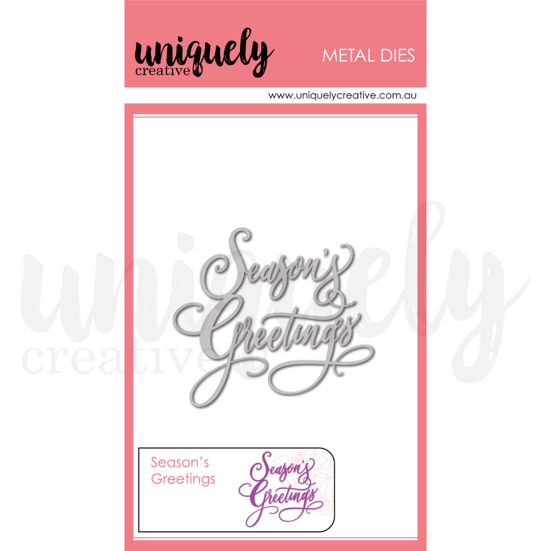 Uniquely Creative Seasonâ€™s Greetings Die