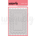 Oversized Scallop Nesting Rectangle Die