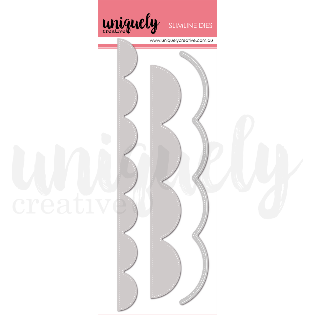 Uniquely Creative Oversized Scallop Strip Die