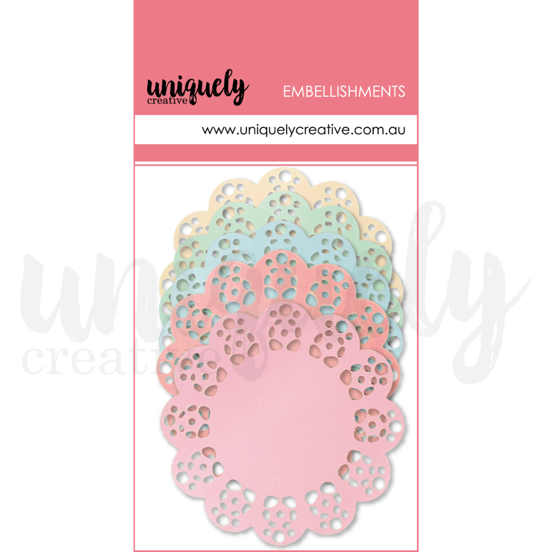 Uniquely Creative Pastel Doilies