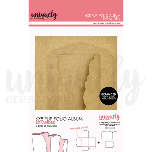 Uniquely Creative 6x8 Folio Album - Kraft Expanded