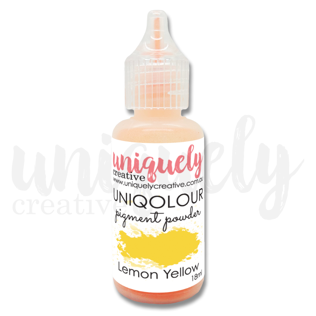 Uniquely Creative UNIQOLOUR Pigment Powder - Lemon Yellow