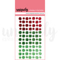 Uniquely Creative Christmas Sparkly Stickers