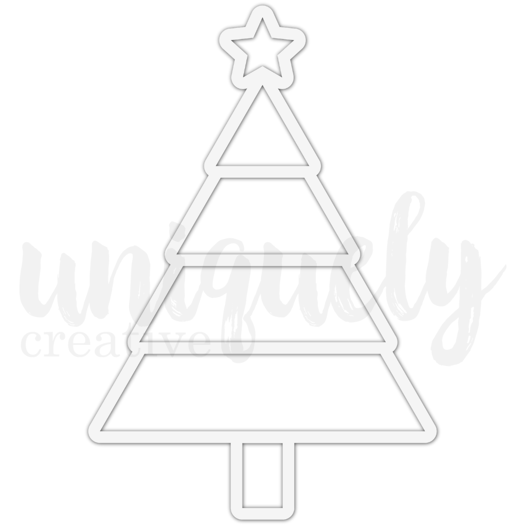 Uniquely Creative Home for Christmas Tree Overlay