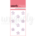 Uniquely Creative Pearl Daisy Stickers - Purple